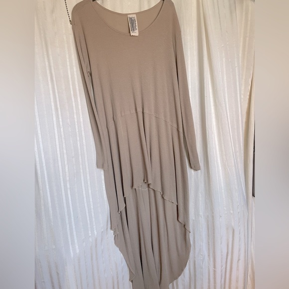 Free People Amy's Long Sleeve Tee Dress - Picture 3 of 7